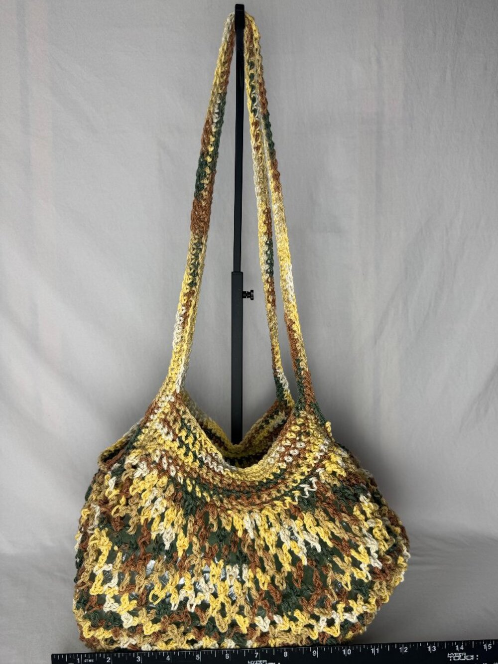 Sunflower Fields Crochet Tote | Handmade Market Bag | Boho Beach Tote